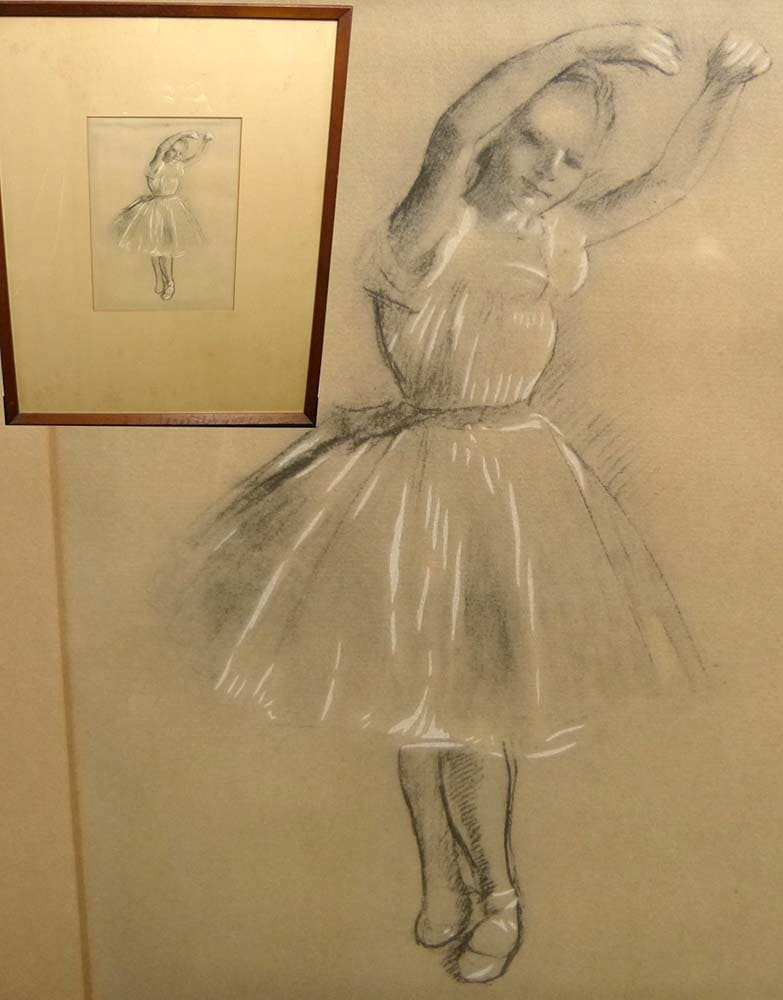 エドガー・ドガ DEGAS / DANIEL JACOMET版画 パステルリトグラフ【中古