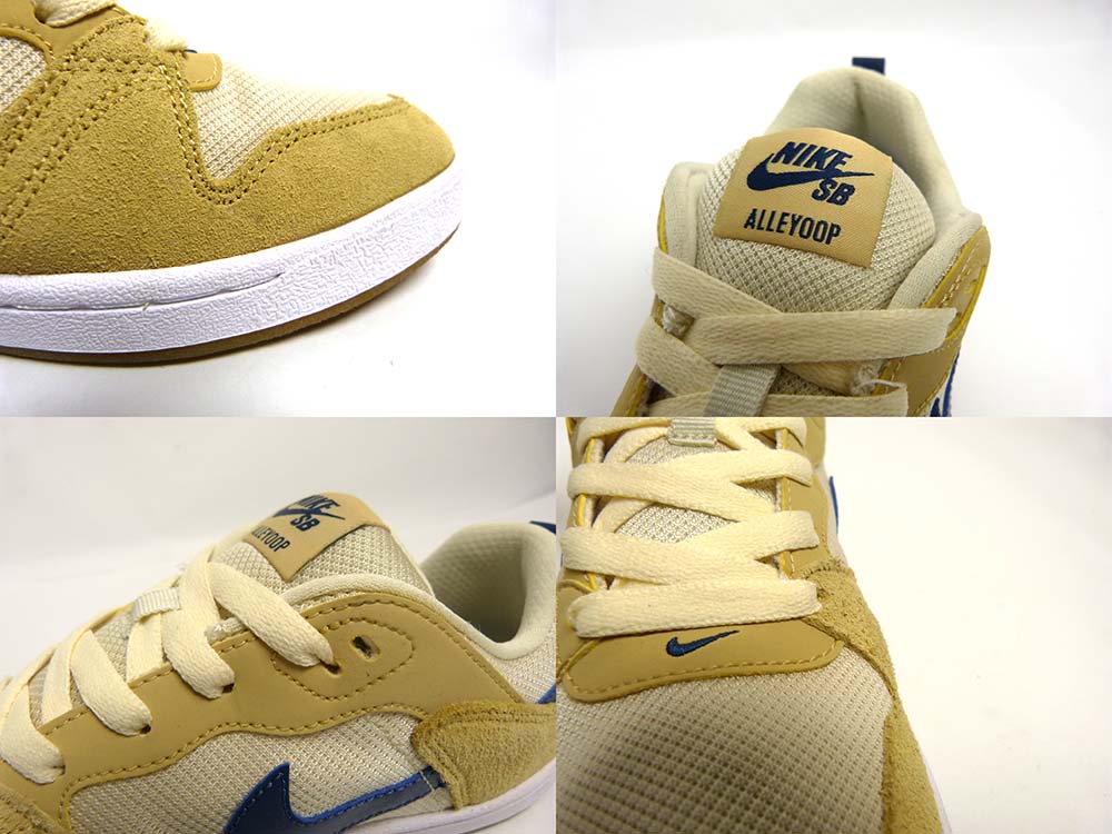 nike sb alleyoop gold fossil