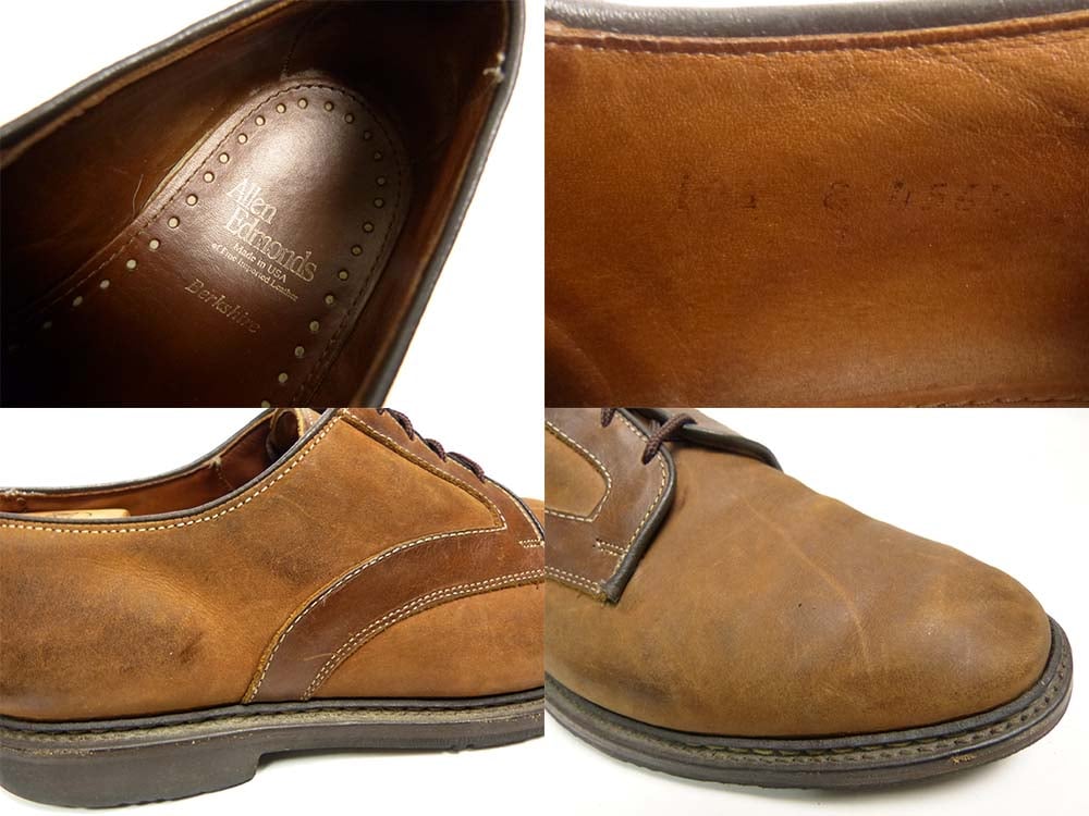 靴 Allen Edmonds Berkshire Allen Edmonds アレン エドモンズ berkshire ヌバック レザー シューズ