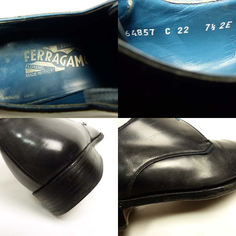 �����ꥢ�� ��������ȡ��� �ե��饬�� / salvatore ferragamo �ץ졼��ȥ����塼�� 7 1/2 2E(25.5cm����)(���)����šۡ�����̵����