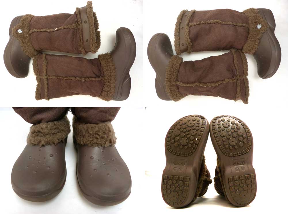 CROCS �����å��� �ܥ��դ��֡��� W6(22cm����)(��ǥ�����)����š�