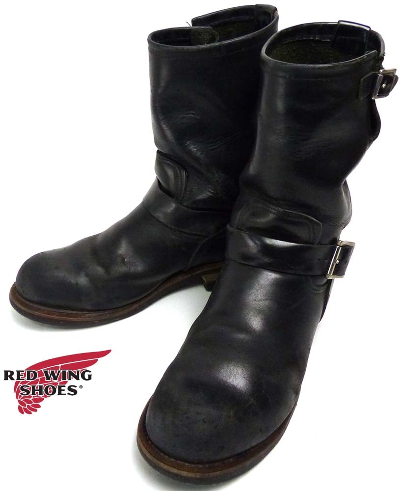 9D 09年レッドウィング 2268 エンジニアブーツ黒 US9 27cm RED WING SHOES REDWING レッドウィング US9D 27cm エンジニア