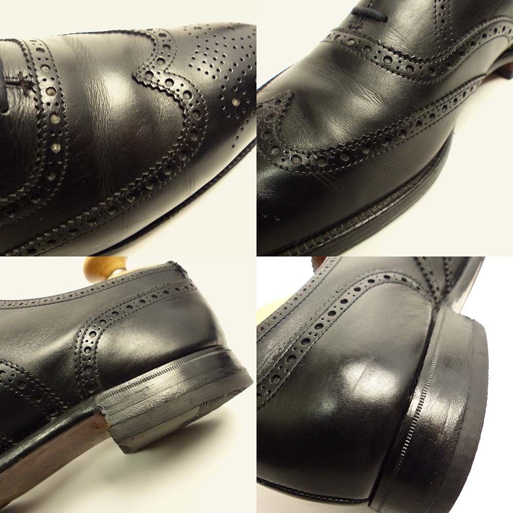 【希少】英国製 FOSTER & SON /フォスター＆サンウイングチップシューズ　UK10E(29cm相当)(メンズ)【中古】【送料無料】1j-1-103