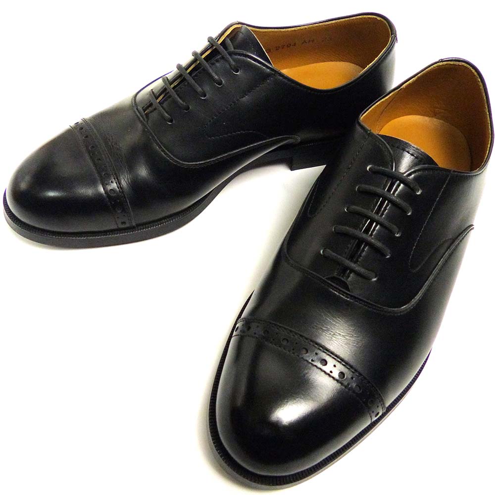 美品】リーガル / REGAL 2794 パンチドキャップトゥ シューズ