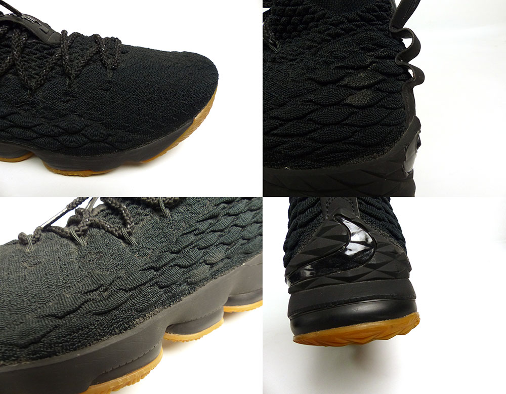 シューズ(男性用) NIKE LEBRON 15 30cm Nike LeBron 15 Black Gum for Sale | Authenticity Guaranteed