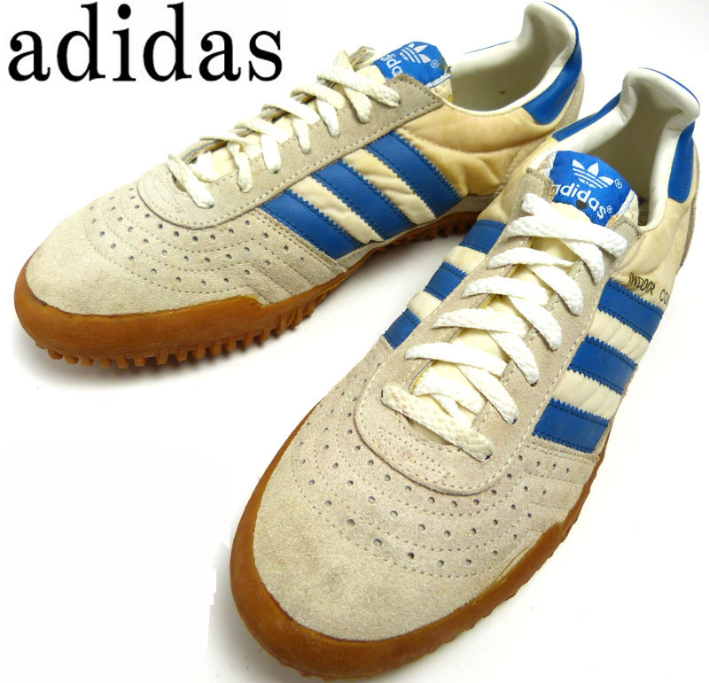 �ڴ�����1980ǯ���� ���ǥ����� adidas indoorcourt ����ɥ������� ������ ���ˡ����� US10 1/2(28.5cm����)( ��� )( �ӥå������� )����š�