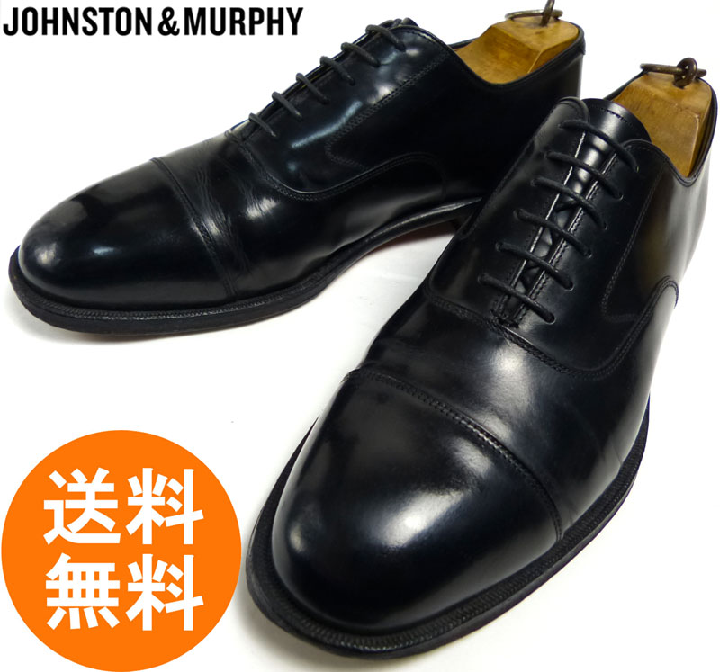 ジョンストン&マーフィー JOHNSTON & MURPHY ストレートチップシューズ 