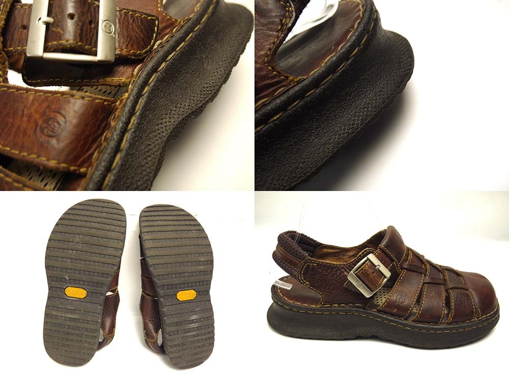 BORN HAND CRAFTED FOOTWEAR / �ܡ��� �쥶�� ����ե����ȥ������ 8/41(25.5-26cm����)����š�