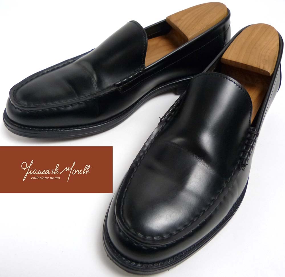 ジャンカルロモレリ GIANCARLO MORELLI ヴァンプローファー 40