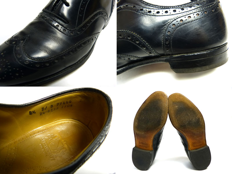 ジョンストンマーフィー JOHNSTON MURPHY ARISTOCRAFT アリストクラフト ウイングチップシューズ 8 1/2 D/B(26.5cm相当) ( メンズ )【中古】【送料無料】|ドレスシューズ|ブランド中古革靴、ビンテージ雑貨の通販ならAwesome(アウソム) ジョンストンマーフィー JOHNSTON MURPHY ARISTOCRAFT アリストクラフト ウイングチップシューズ 8 1/2 D/B(26.5cm相当) ( メンズ )【中古】【送料無料】|ドレスシューズ|ブランド中古革靴、ビンテージ雑貨の通販ならAwesome(アウソム)