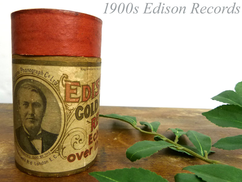 ڴ1900s EDISON RECORDS 쥳ɥܥå(Ȣ)(쥳ɤ)š