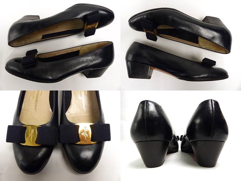 ꥢ ȡ ե饬 / Salvatore Ferragamo ܥ쥶ѥץ 5C(22.5-23cm)(ǥ)š