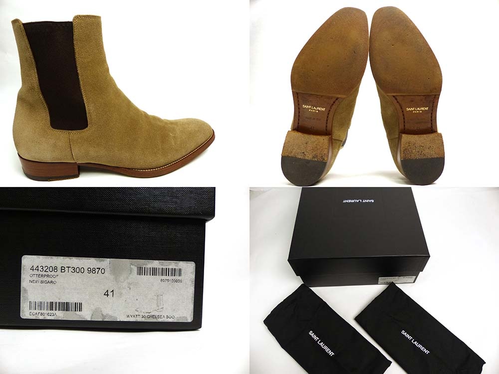 イタリア製 SAINT LAURENT PARIS / サンローラン パリ チェルシー