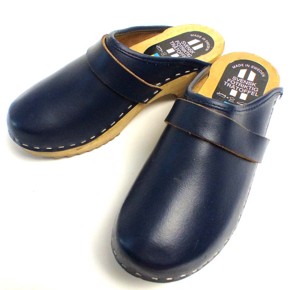 【中古】 ザ・サンダル/心交社 スウェーデン製 木製サボサンダル 37(23.5cm相当)(レディース