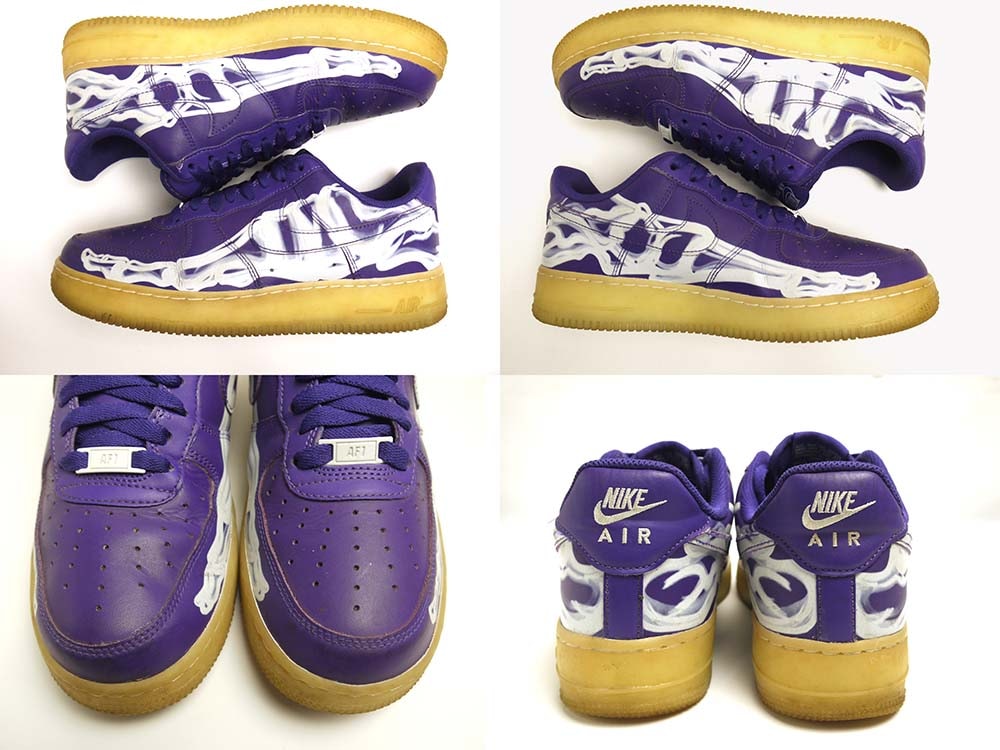 NIKE AIR FORCE 1 / ナイキ エアホース1 【Purple Skeleton