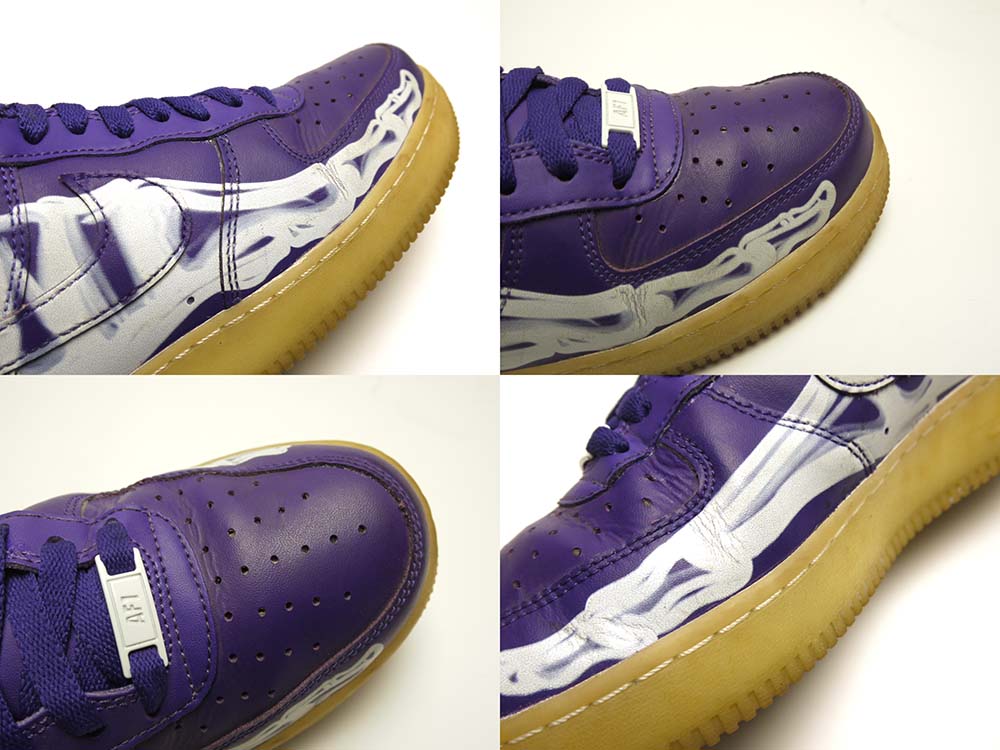 NIKE AIR FORCE 1 / ナイキ エアホース1 【Purple Skeleton