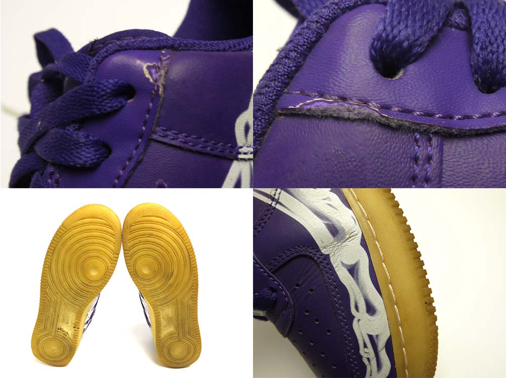 NIKE AIR FORCE 1 / ナイキ エアホース1 【Purple Skeleton