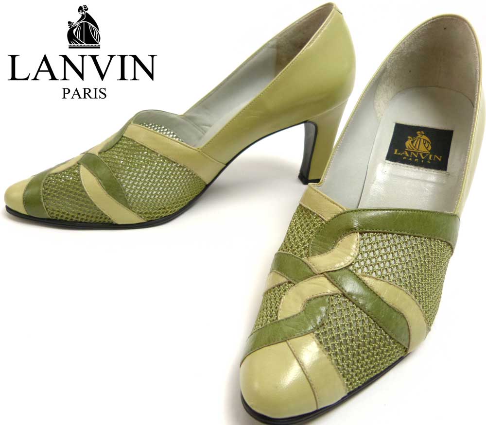 LANVIN ���Х� �ҡ���ѥ�ץ� 5(22.5��23cm����)(��ǥ�����)����š�
