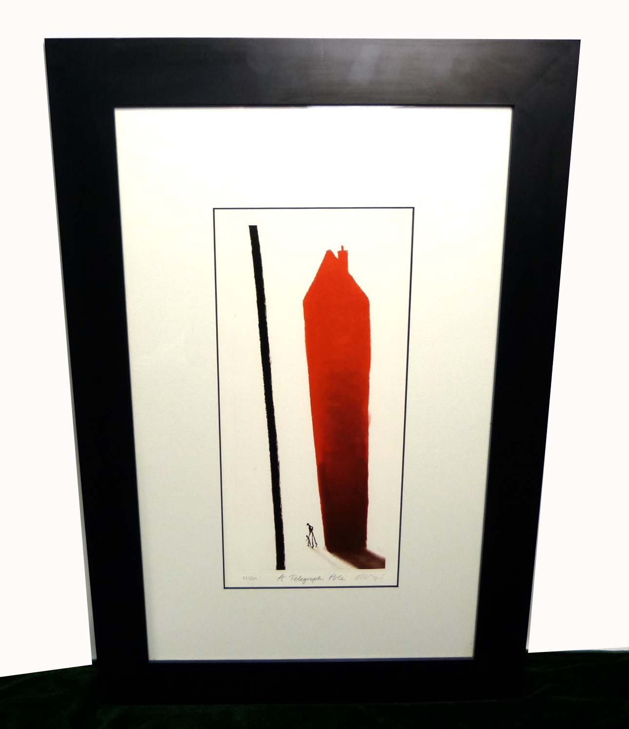 マッケンジー・ソープ「電信柱/A telephone pole 」リトグラフ / 版画  