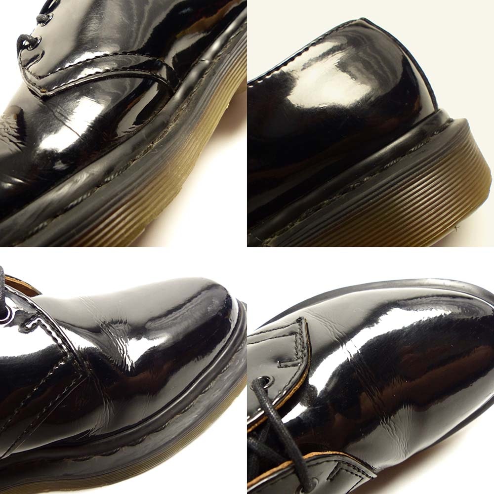 Dr. Martens × Beams 黒 エナメル質　光沢仕上げ 厚底 Dr.Martens × BEAMS / ドクターマーチン× ビームス エナメル