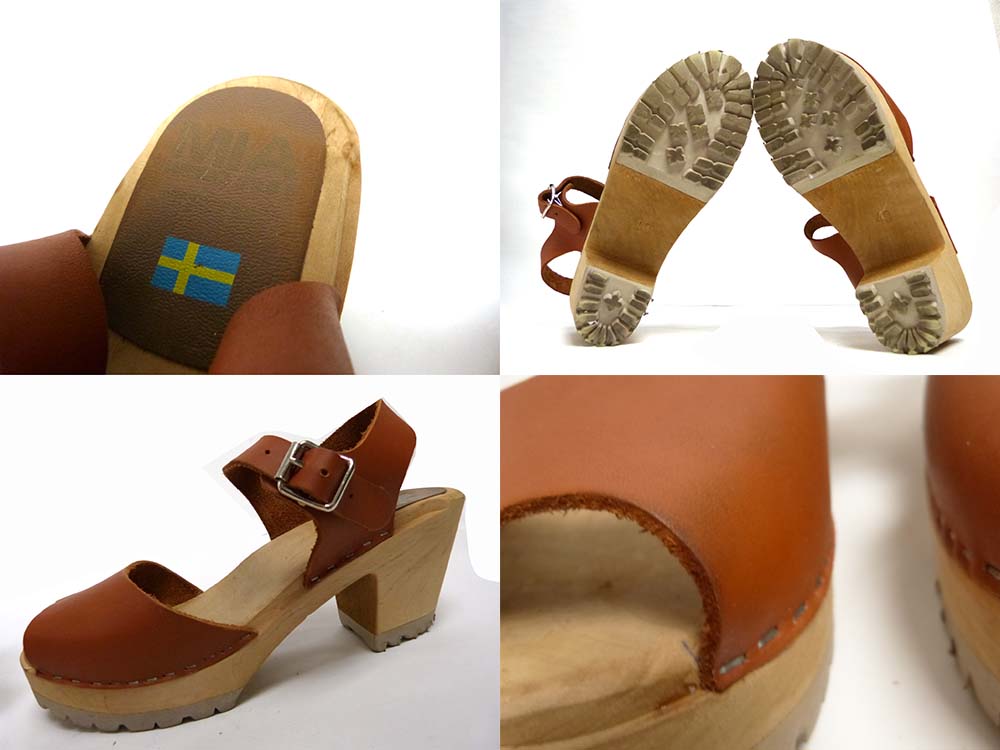 スウェーデン製 MIA ストラップ サボサンダル 40(25cm相当)(レディース 