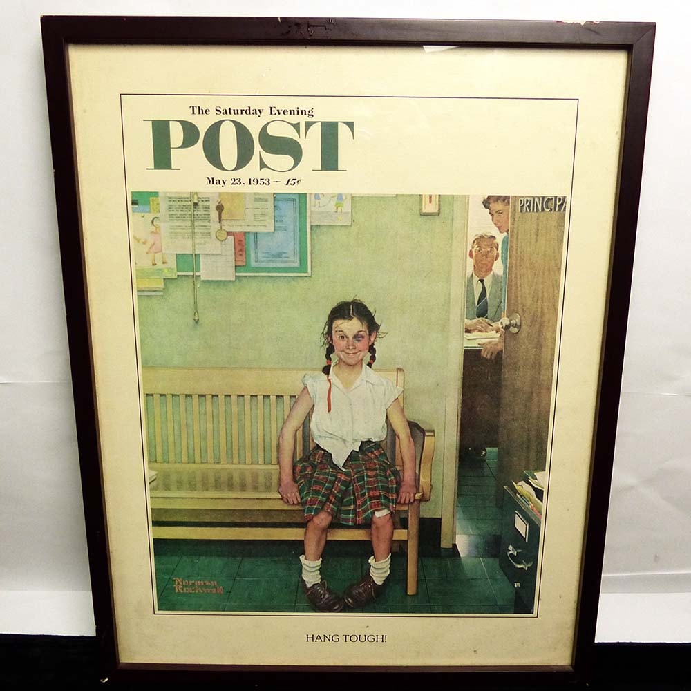 �Ρ��ޥ󡦥��å������� / Norman Rockwell HANG TOUGH������ʪ / �ݥ�������������š�