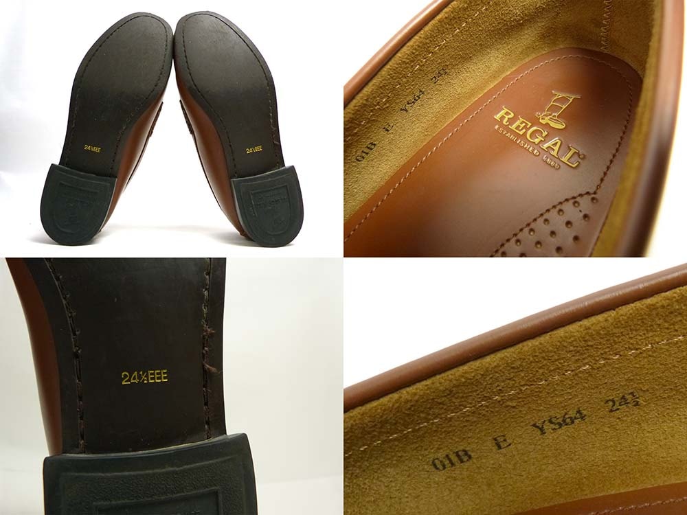 REGAL リーガル ビットローファー 24 1/2EEE(24.5-25cm相当)(メンズ