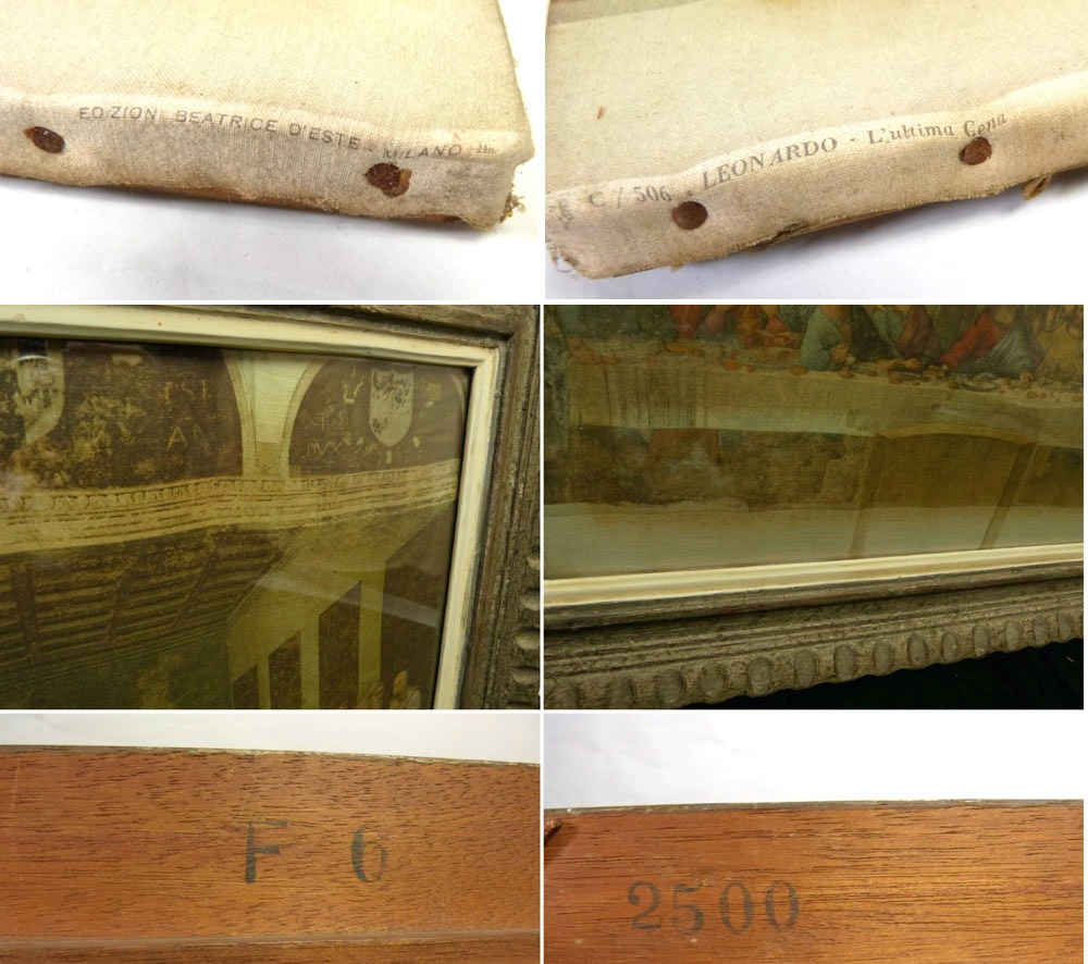 希少】レオナルド・ダ・ヴィンチ 最後の晩餐 ～ イエスキリスト 宗教  