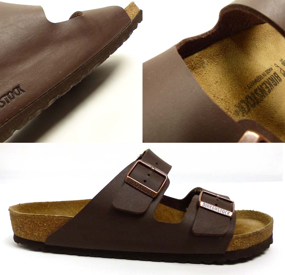 未使用　ビルケンシュトック　アリゾナ　ブラウン　43 28cm ドイツ製 BIRKENSTOCK /ビルケンシュトック ARIZONA / アリゾナ