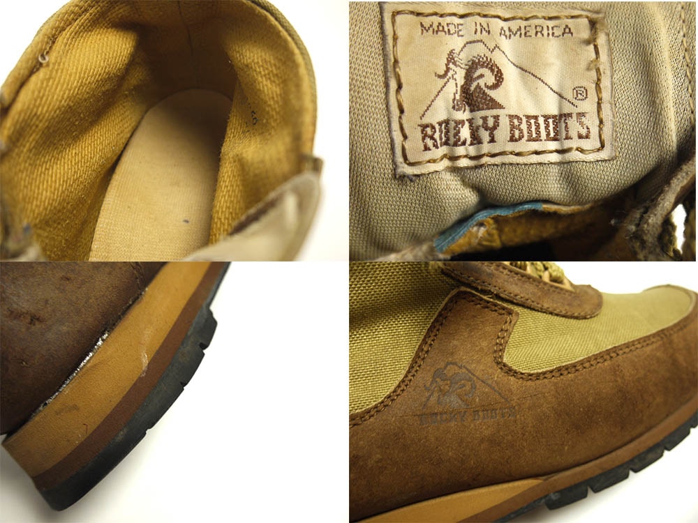 1970-80s ����ꥫ�� ROCKY BOOTS �ȥ�å��󥰥��塼�� / �֡��ġ�9M(27cm����)(���)����š� 