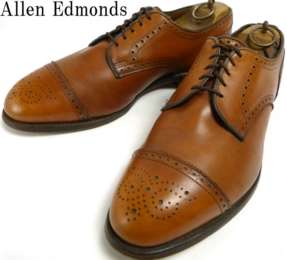 USA Allen Edmonds Sanford 󥨥ɥ ȥ졼ȥåץ塼9EEE(27.5cm)()š̵ۡ