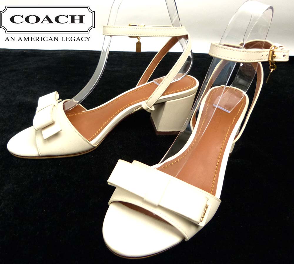 コーチ / COACH FG2570/ レザー ストラップサンダル 6.5(23.5cm相当 