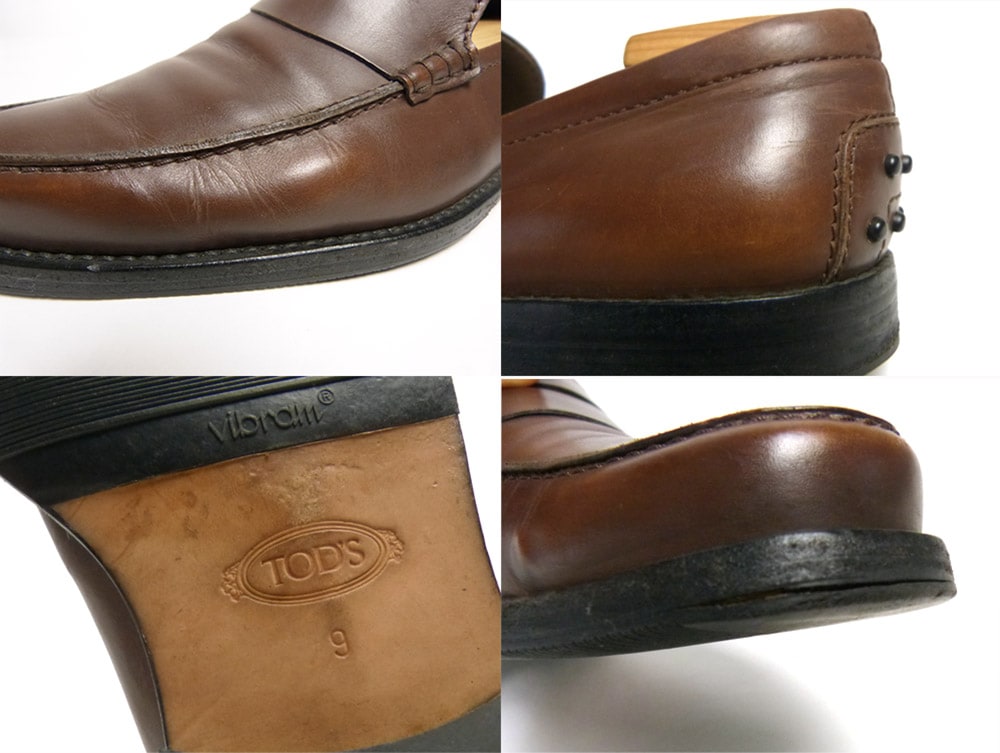 イタリア製 TOD'S / トッズ コイン(ペニー) ローファー 9(28cm相当