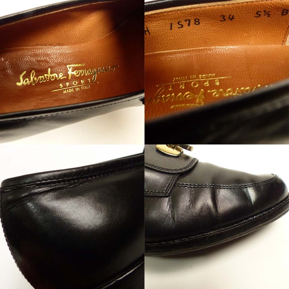 �����ꥢ�� ��������ȡ��� �ե��饬�� / Salvatore Ferragamo �ӥåȥ����ե���  5  1/2B(22.5-23cm����)(��ǥ�����)����š�