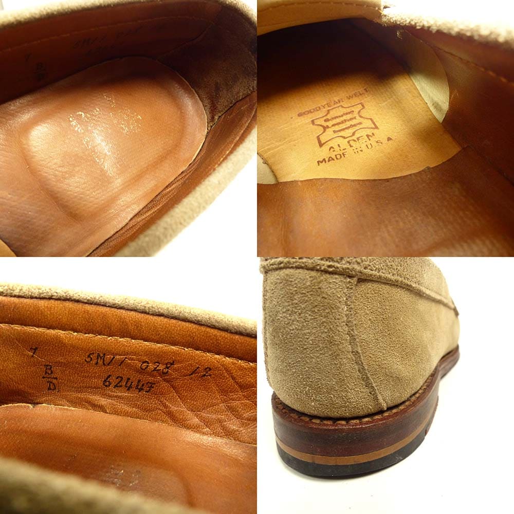 USA�� ALDEN / ������ǥ� 6244 F �������� ������(�ڥˡ�)�����ե��� 7B/D(25.5cm����)(��󥺡ˡ���šۡ�����̵����