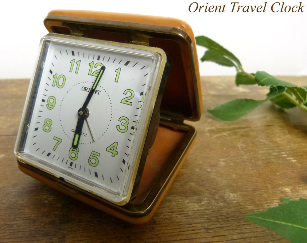 アンティーク 昭和レトロ アナログ 手巻き 置き時計 目覚まし時計 熊