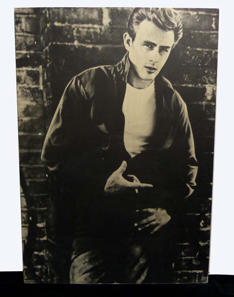 ジェームズ・ディーン 木製 大型 木製 パネル 非売品　60×90×2.5 ジェームスディーン / James Byron Dean ポスター 木製パネル直貼り