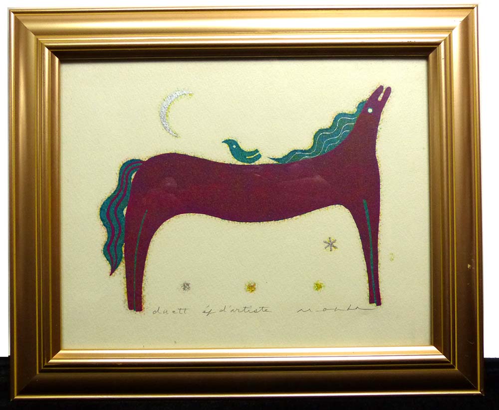 値下げ　絵画　額付き　デイビッド　ロード　グローバー　ビッグサイズ 絵画 版画 額縁 おしゃれ ビッグアート 〜名画LLシリーズ〜（葛飾