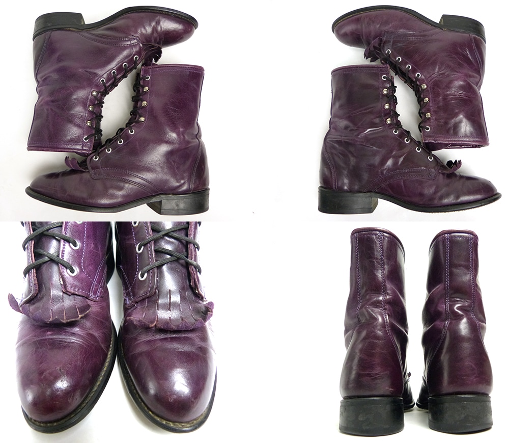 USA製ビンテージ Laredo ラレド 編み上げレースアップ /ウエスタン