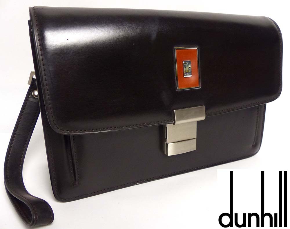 ダンヒル クラッチバッグ 新品 Dunhill/ダンヒル】クラッチバッグ