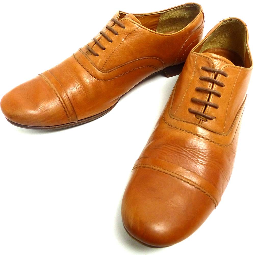 日本製 chausser / ショセ レースアップシューズ 23(23.5cm相当 