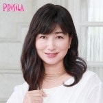 プリシラ 耐熱白髪かくしウィッグ【人毛・分け目タイプ】ST-100耐熱  PRISILA ハーフウィッグ ロング ミディアム ショート コスプレ ウィック ウイッグ