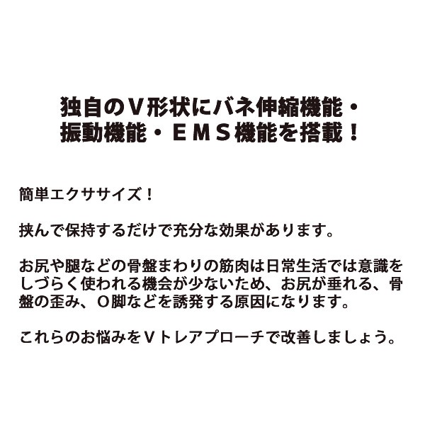 LIFE FIT ライフフィット Vトレアプローチ EMS 振動 骨盤 補正 歪み O