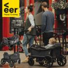 【正規販売店】VEER CRISER ヴィア クルーザー アウトドア 耐荷重54kg ベビーカー ペットカート 子供 犬 折りたたみ ワゴン カート 荷物 台車 キャンプ|ベビー・子供用品