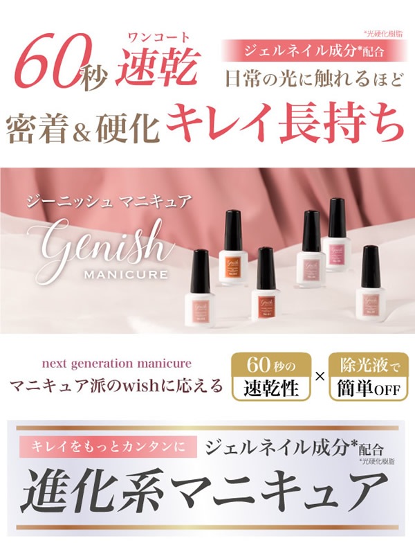 ˥åޥ˥奢 8ml  ͥݥå ޥ˥奢 ͥ ͥ 顼 եͥ ® İ ͵ û Genish Manicure