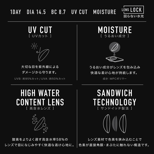 �ڿ��̸��� 2Ȣ�ʾ�����ǥ��ƥå���1���åȥץ쥼��ȡ�OTHER(������) ���ǡ� 1Ȣ10�� aespa ������ ���饳�� ���顼���󥿥��ȥ�� 14.5mm ���ǡ� 1day UV���å� �٤ʤ� �٤��� ��޿� OTHER 1day ������ ���ǡ�