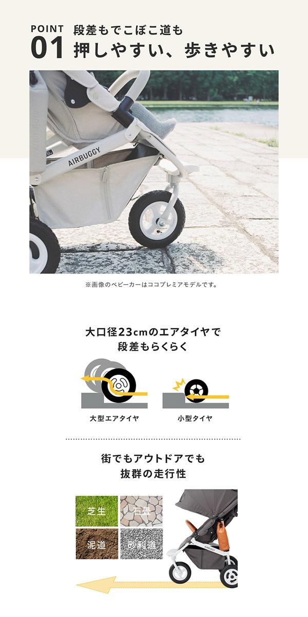 �����Х��� �����֥졼�� EX �ե���С��� �٥ӡ����� 3�إ٥ӡ����� �ļ��ե���ȥС� �ɥ�󥯥ۥ���� �����ݥ�� ������ �͵� �л��ˤ� �ץ쥼��� ���ե� AIRBUGGY COCO BRAKE EX ROM BIRTH