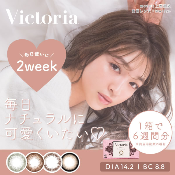 ȥꥢ ġ by ǥޥå  饳 2week 14.2mm 2 ٤ ٤ʤ Victoria 2week by candymagic  2 顼󥿥 