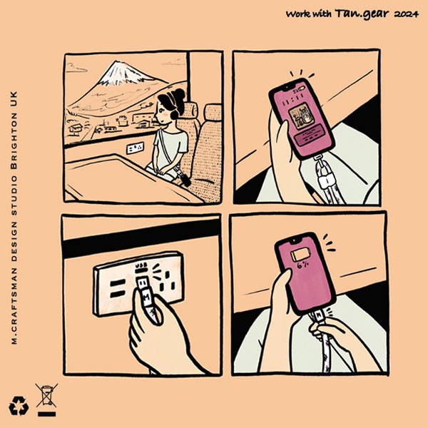 ���ť����֥���¢ �ϥ�ɥ��ȥ�å� ���㡼�꡼�ϥ�� Charry Hand ���ޥ� ���ȥ�å� �������� �ϥ�ɥ��ȥ�å� ���ӥ��ȥ�å� ���ť����֥� ���� USB-TypeC M.CRAFTMAN ����.����եȥޥ�