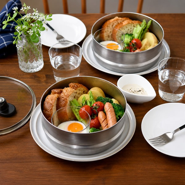 ���ƥ�쥹����������ʿ�顦���饹��3�����å� 15cm ���ƥ�쥹 ������ ��ʿ�� ������ ������ ������ IH�б� ���饹���դ� �������б�